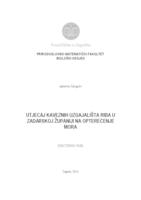 Poveznica na dokument Utjecaj kaveznih uzgajališta riba u Zadarskoj županiji na opterećenje mora