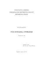 Poveznica na dokument Itôv integral i primjene