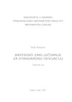 Bayesovsko zaključivanje za standardnu devijaciju