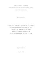 Analiza zavjetrinskih oluja u Skandinavskom gorju na temelju regionalnog klimatskog modela kilometarske rezolucije