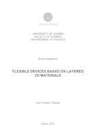 Flexible devices based on layered 2D materials
