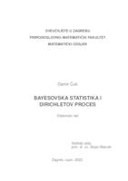 Bayesovska statistika i Dirichletov proces