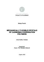 Mechanically flexible crystals of cadmium(II) coordination polymers