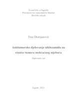 Antitumorsko djelovanje niklozamida na stanice tumora mokraćnog mjehura