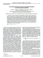 Exact solution of electronic transport in semiconductors dominated by scattering on polaronic impurities