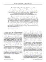 Modulation instability in the nonlinear Schrödinger equation with a synthetic magnetic field: Gauge matters