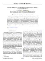 Signatures of shape phase transitions in krypton isotopes based on relativistic energy density functionals