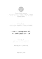 Analiza vina pomoću spektroskopije NMR