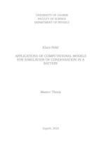 Applications of computational models for simulation of condensation in a battery