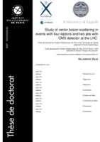 Study of vector boson scattering in events with four leptons and two jets with CMS detector at the LHC