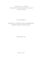 Efektivna teorija polja formacije kozmoloških struktura