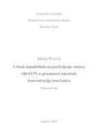 Učinak kanabidiola na preživljenje stanica SH-SY5Y u prisutnosti toksičnih koncentracija iona bakra