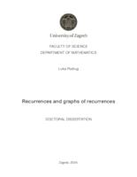 Recurrences and graphs of recurrences