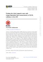 Probing the chiral magnetic wave with charge-dependent flow measurements in Pb-Pb collisions at the LHC