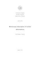 Microscopic description of nuclear deformations