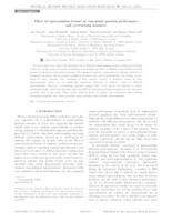 Effect of representation format on conceptual question performance and eye-tracking measures