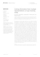 Linking information from multiple representations: an eye-tracking study