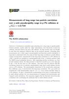 Measurements of long-range two-particle correlation over a wide pseudorapidity range in p–Pb collisions at √sNN = 5.02 TeV