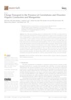 Charge Transport in the Presence of Correlations and Disorder: Organic Conductors and Manganites