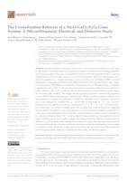 The Crystallization Behavior of a Na2O-GeO2-P2O5 Glass System: A (Micro)Structural, Electrical, and Dielectric Study