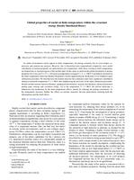 Global properties of nuclei at finite-temperature within the covariant energy density functional theory