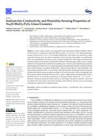 Sodium-Ion Conductivity and Humidity-Sensing Properties of Na2O-MoO3-P2O5 Glass-Ceramics