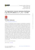 Jet fragmentation transverse momentum distributions in pp and p-Pb collisions at √𝑠, √𝑠NN = 5.02 TeV