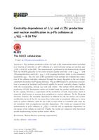 Centrality dependence of J/ψ and ψ(2S) production and nuclear modification in p-Pb collisions at √sNN = 8.16 TeV