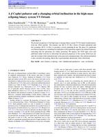 A β Cephei pulsator and a changing orbital inclination in the high-mass eclipsing binary system VV Orionis