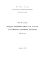 Pregled metoda kvantifikacije količine svakodnevnih podražaja u životinja