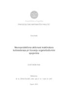 Neuroprotektivna aktivnost reaktivatora kolinesteraza pri trovanju organofosfornim spojevima