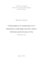 Učinak glukoze na oksidacijski stres i fotosintezu u  mikroalgi Chlorella vulgaris izloženoj nanočesticama srebra