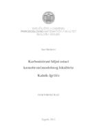 Karbonizirani biljni ostaci kasnobrončanodobnog lokaliteta Kalnik-Igrišče