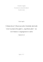 Učinkovitost 5-fluorouracila i biološki aktivnih tvari iz pripravka gljiva "Agarikon plus" na rast tumora i angiogenezu u miša