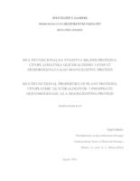 Multifunkcionalna svojstva biljnih proteina: citoplazmatska gliceraldehid-3-fosfat dehidrogenaza kao moonlighting protein