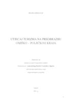 Utjecaj turizma na preobrazbu Omiško - poljičkog kraja