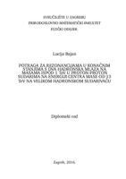 Potraga za rezonancijama u konačnim stanjima s dva hadronska mlaza na masama ispod 1 TeV u proton-proton sudarima na energiji centra mase od 13 TeV na Velikom hadronskom sudarivaču