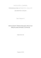 Mogućnost regionalnog razvoja Srednjobosanske županije