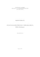 Evolucija satelitnih DNA u vrstama oblića roda Meloidogyne