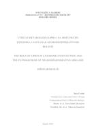 Utjecaj metabolizma lipida na disfunkciju lizosoma i nastanak neurodegenerativnih bolesti