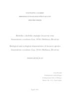 Biološke i ekološke značajke invazivne vrste Sinanodonta woodiana (Lea, 1834) (Mollusca, Bivalvia)