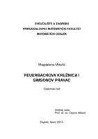 Feuerbachova kružnica i Simsonov pravac