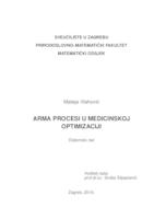 ARMA procesi u medicinskoj optimizaciji