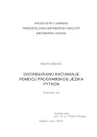 Distribuirano računanje pomoću programskog jezika Python