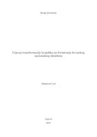 Utjecaj transformacije krajolika na formiranje hrvatskog nacionalnog identiteta