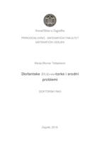 Diofantske D(4)-m-torke i srodni problemi