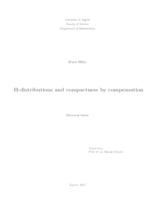 H-distributions and compactness by compensation