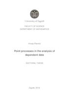Point processes in the analysis of dependent data