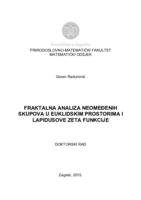 Fractal analysis of unbounded sets in Euclidean spaces and Lapidus zeta functions