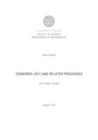 Censored Lévy and related processes